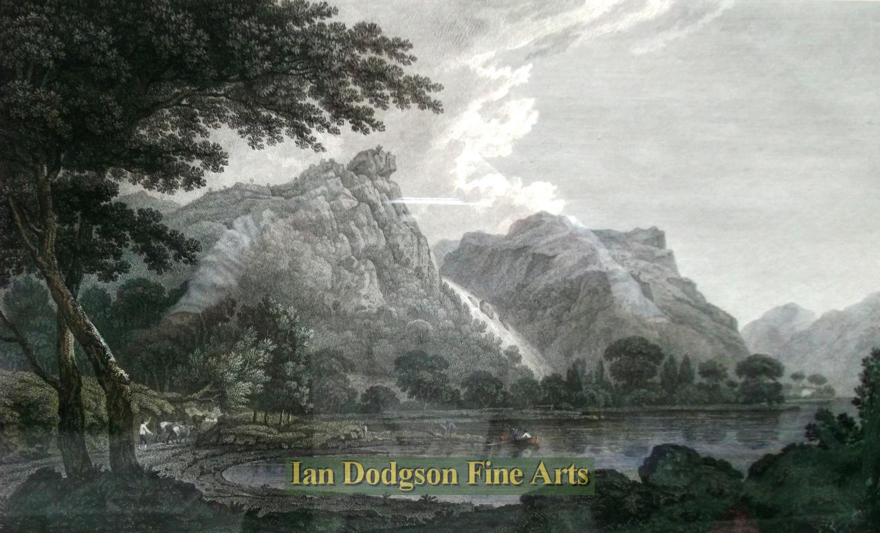 Lowdore Waterfall by Joseph Farington