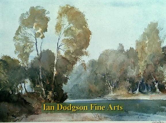 Sir William Russell Flint - October Morning on The Baise Signed Limited Edition Print (1969)