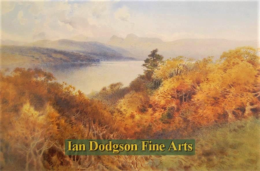 Arthur Tucker - Windermere Watercolour (c1910)