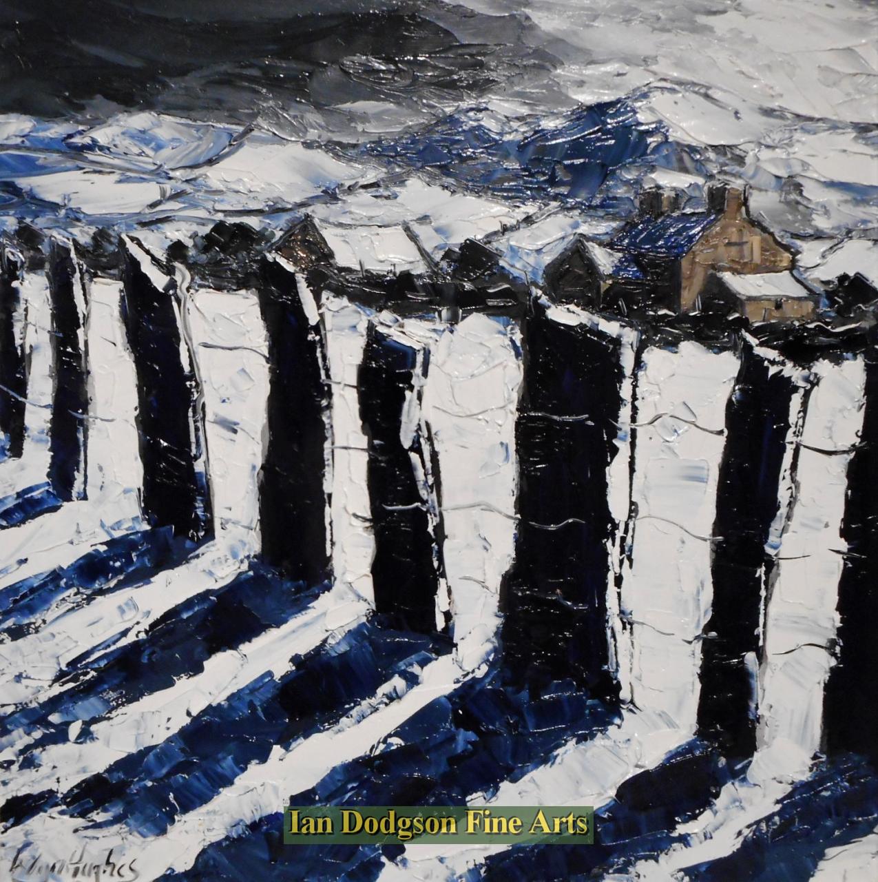 Wyn Hughes - Crawiau Oil on board (2018)
