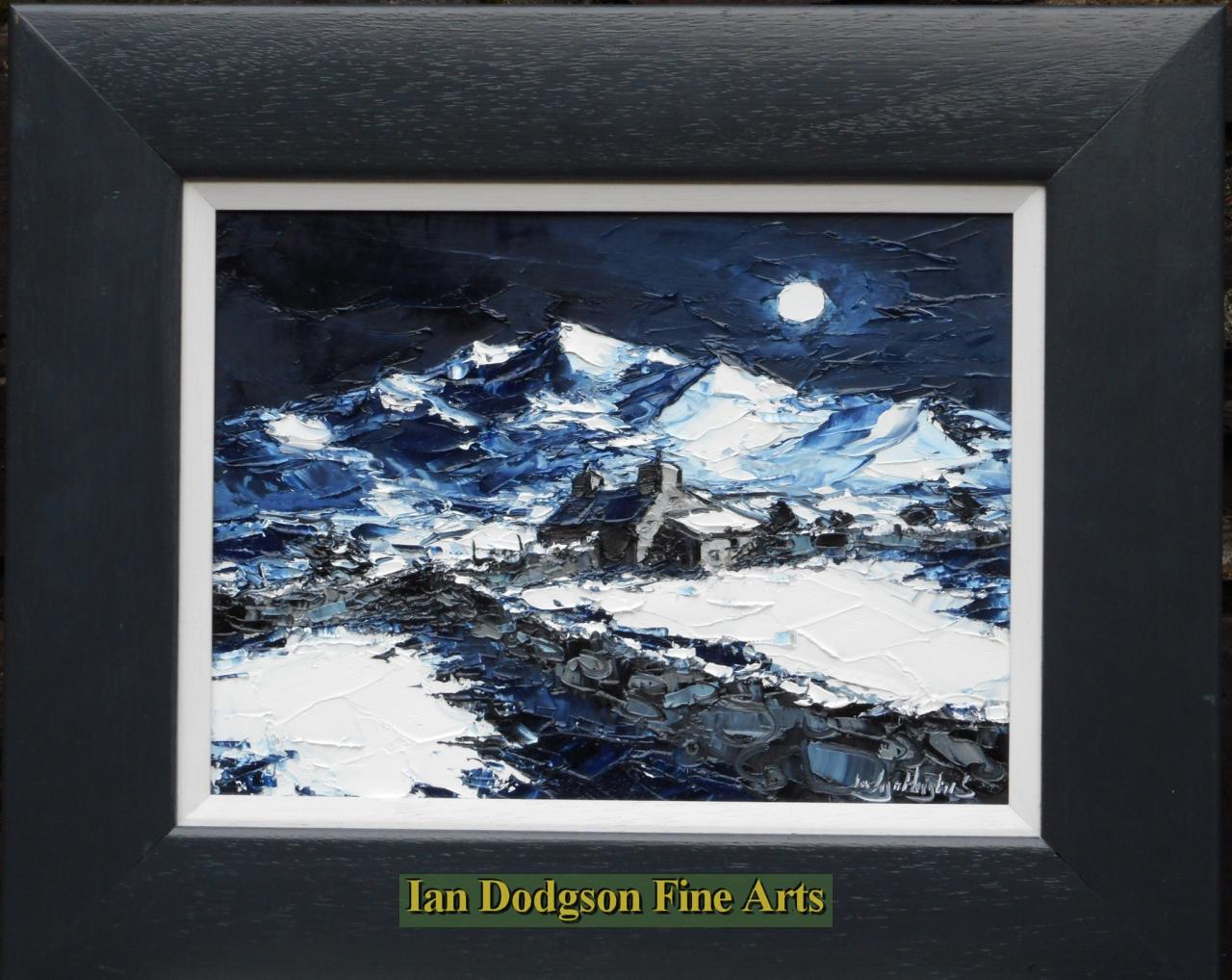 Wyn Hughes - Fron Gwynedd Oil on board (2019)