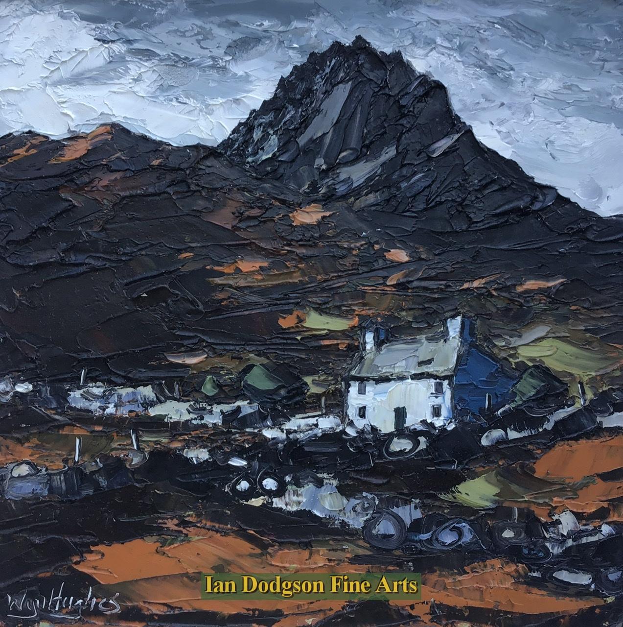 Wyn Hughes - Tryfan Oil on board (2021)