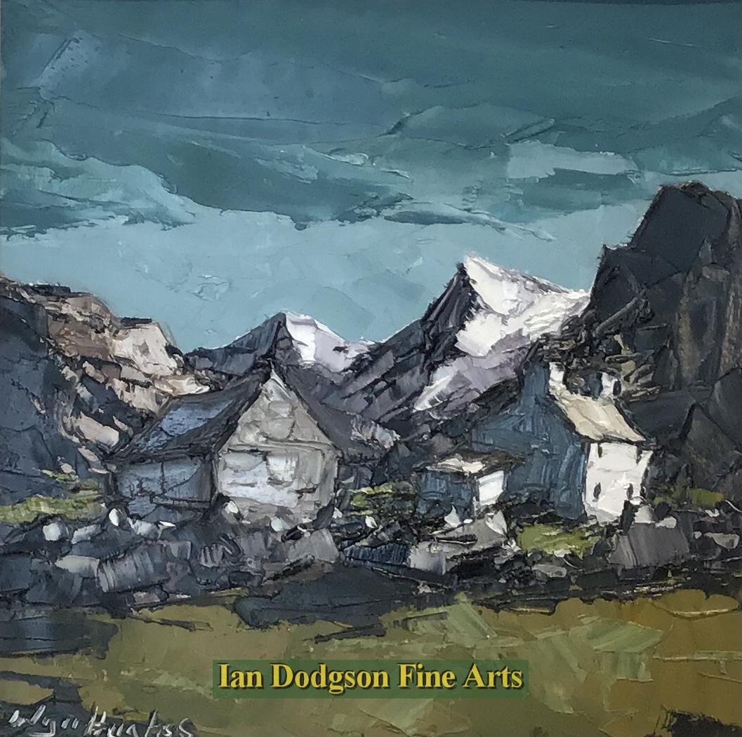Wyn Hughes - Eryri Oil on board (2021)