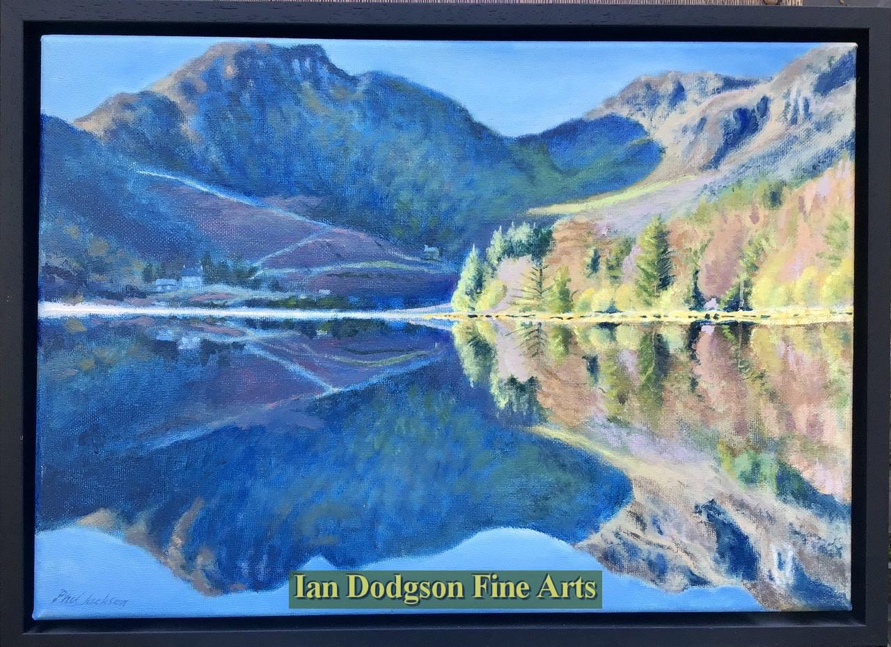 Reflections  Llyn Crafnant by Phil Jackson