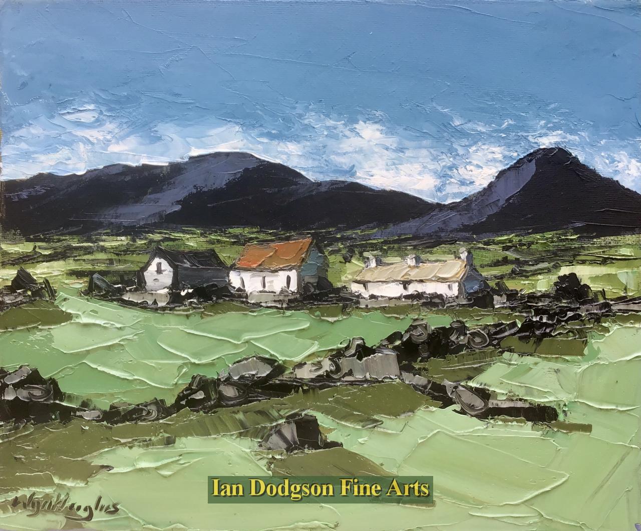 Wyn Hughes - Fron, Gwynedd Oil on canvas (2023)