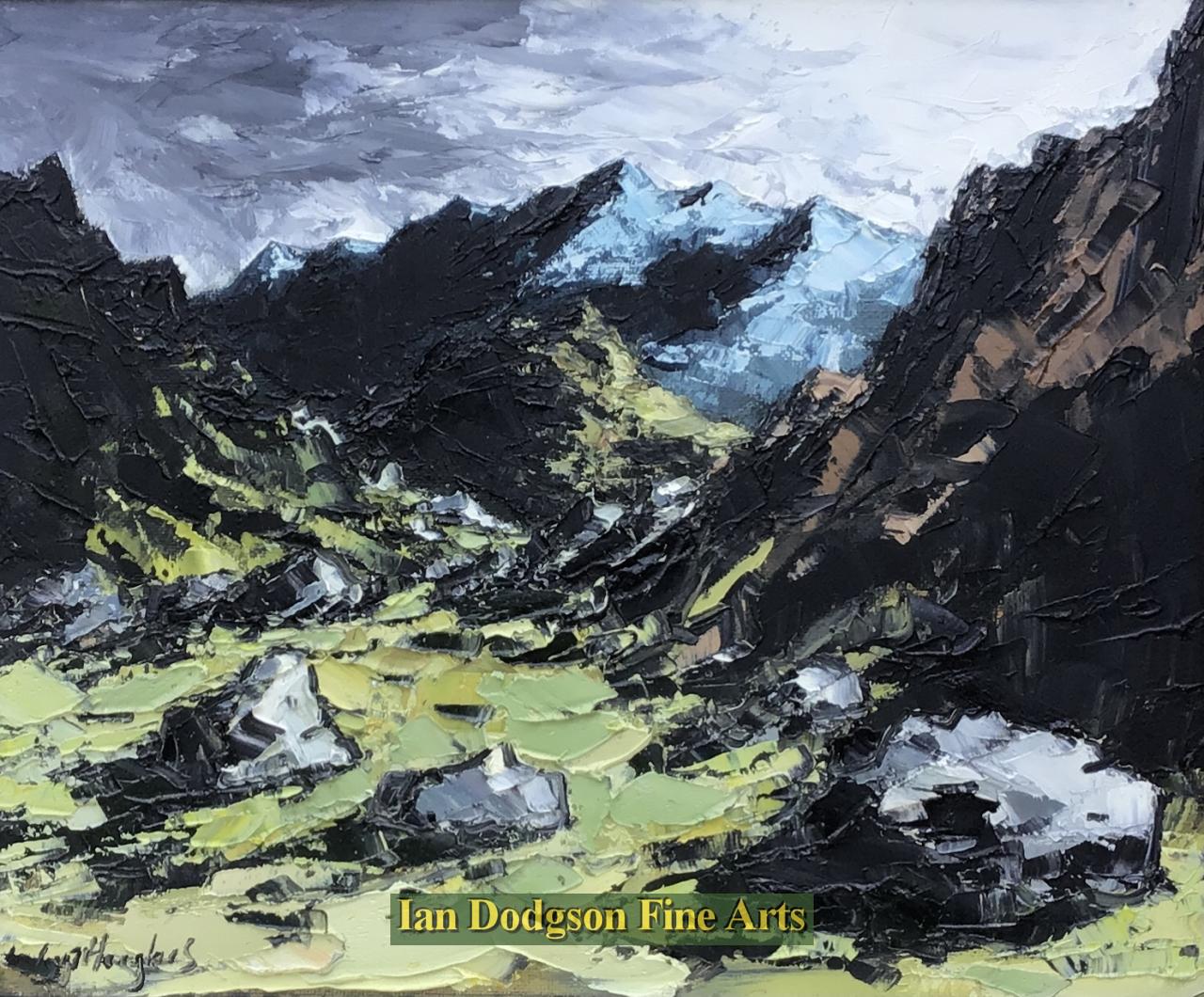 Wyn Hughes - Snowden Oil on canvas (2024)