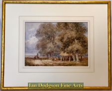 'David Cox Snr O.W.S. - Autumn landscape